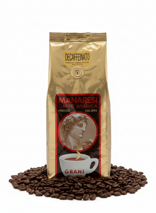 Manaresi Decaffeinato, Manaresi Decaf, Manaresi Decafeinado